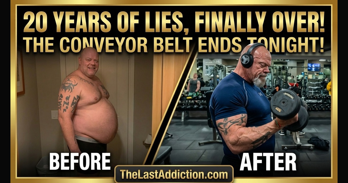 Connor MacIvor before and after. 365 pounds to 231 pounds in under eight months, no surgery and no Ozempic.